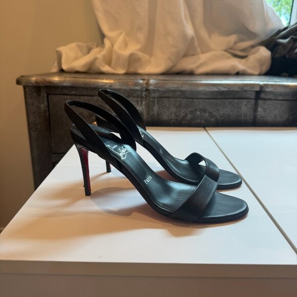 Christian Louboutin O Marylin 85 Leather Sandals - Picture 4 of 10